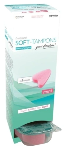 Tampony Bez Sznurka Soft Tampons Mini 10 Sztuk JoyDivision | 100% ORYGINAŁ| DYSKRETNA PRZESYŁKA